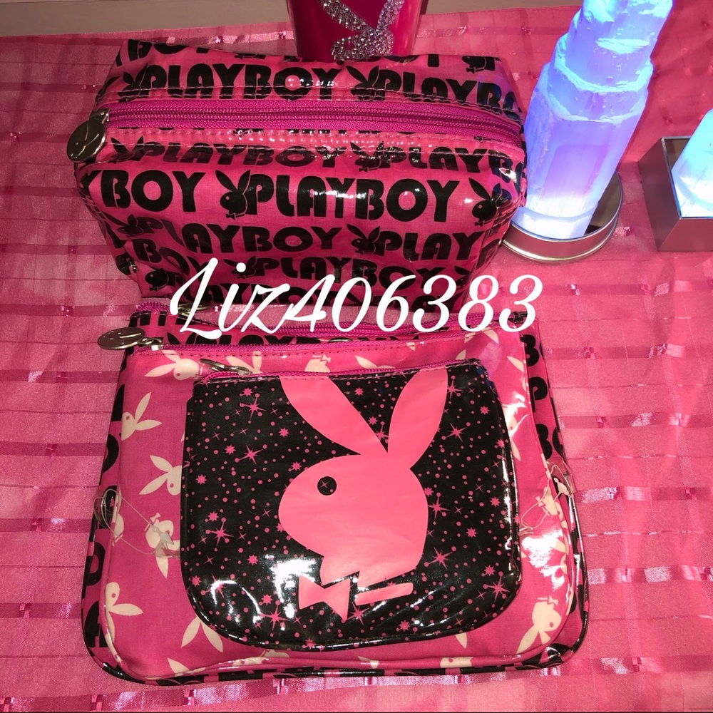 Playboy Brand NEW Y2K dead stock make up bags